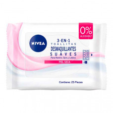 NIVEA TOA.DESMAQ. SUAVE x25Un.