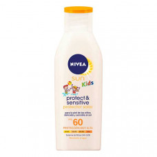 NIVEA SUN FPS60 PURE&SENSIT. x200ml. NIÑ