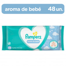 PAMPERS TOA.AROMA BEBE x48Un.