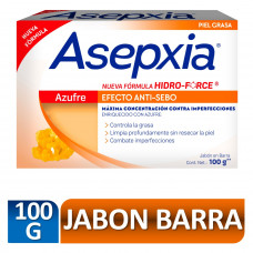ASEPXIA JAB. x100Grs AZUFRE