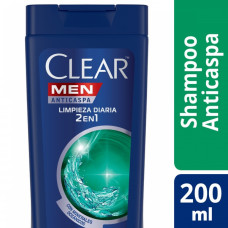 CLEAR MEN SH. DUAL 2EN1 x200ml.