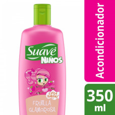 SUAVE KIDS AC. FRUTILLA x350ml.