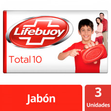 LIFEBUOY JAB. x3X125Grs TOTAL10