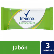 REXONA JAB. x3X125Grs BAMBOO