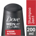 DOVE MEN SH.2EN1 VIGOR ACT x200ml.