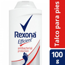 REXONA EFFICIENT TALQ.ANTIB. x100Grs