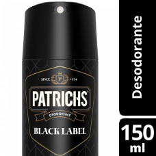 PATRICHS DEO x150ml. BLACK