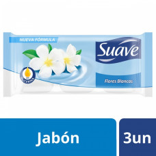 SUAVE JAB. x3X90Grs FLOR-BLANC