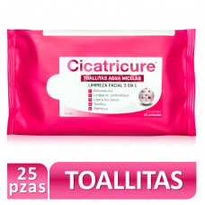 CICATRICURE TOA.MICELAR x25Un.