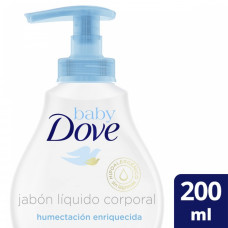 DOVE BABY JAB.LIQ. x200ml. ENRIQ.