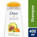 DOVE SH. x400ml. FORTALECI