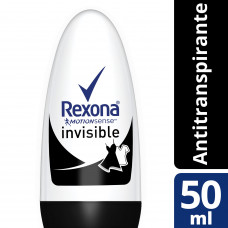 REXONA ROLL-ON (W) x50ml. INVISIBLE